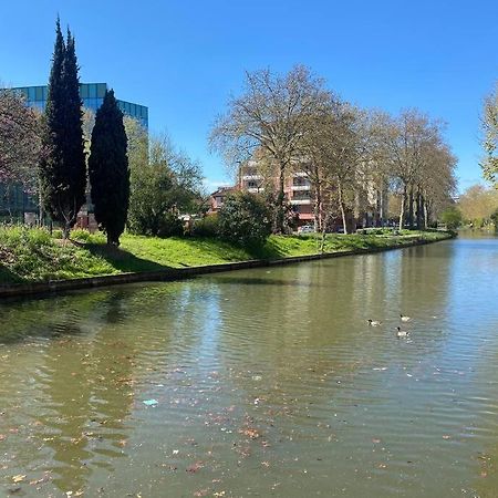Ferienwohnung Le Petit Minimes Au Bord Du Canal Du Midi Toulouse Exterior foto